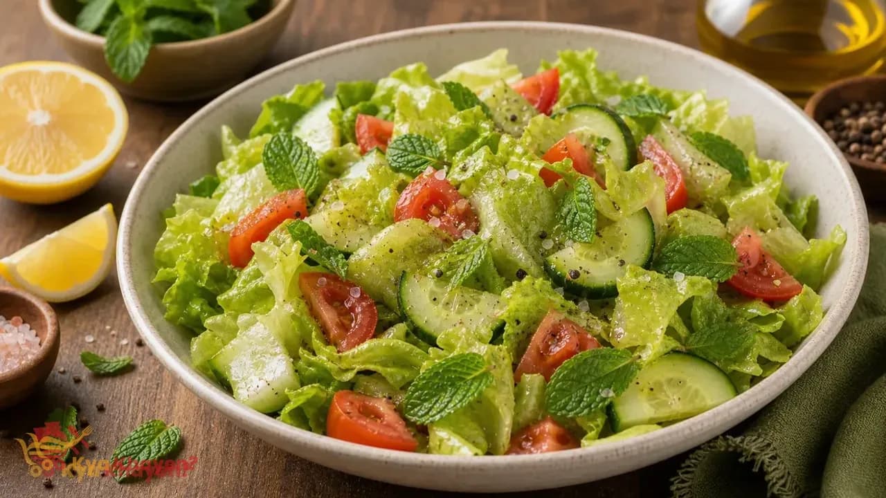 Lettuce-Mint Salad