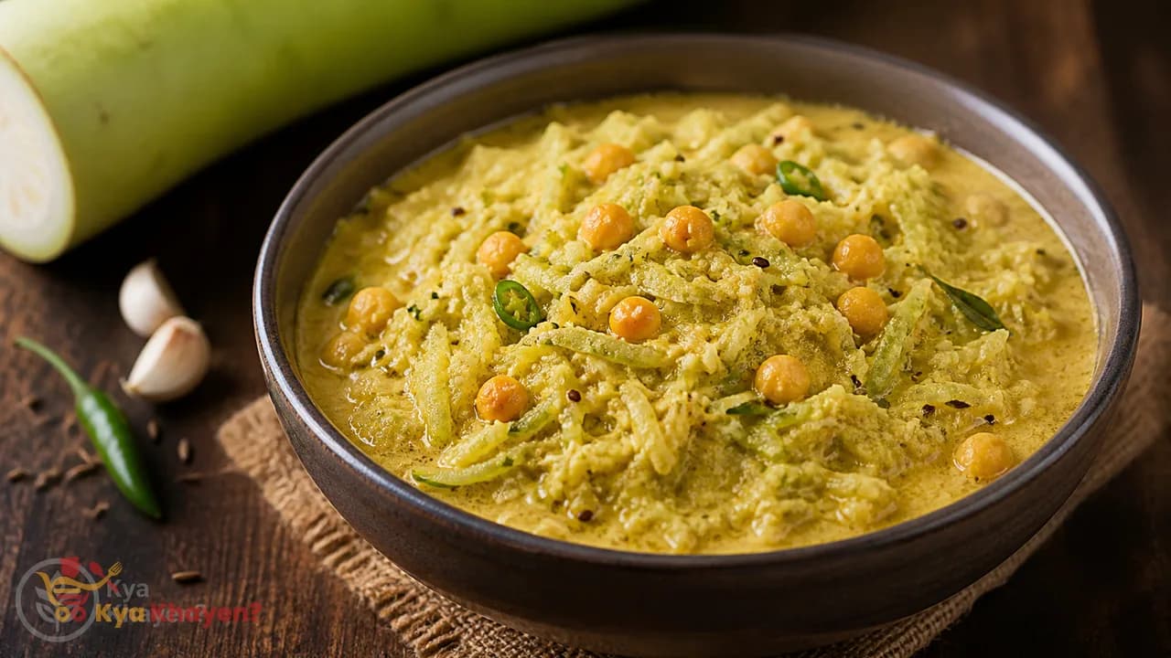 Grated Lauki Curry