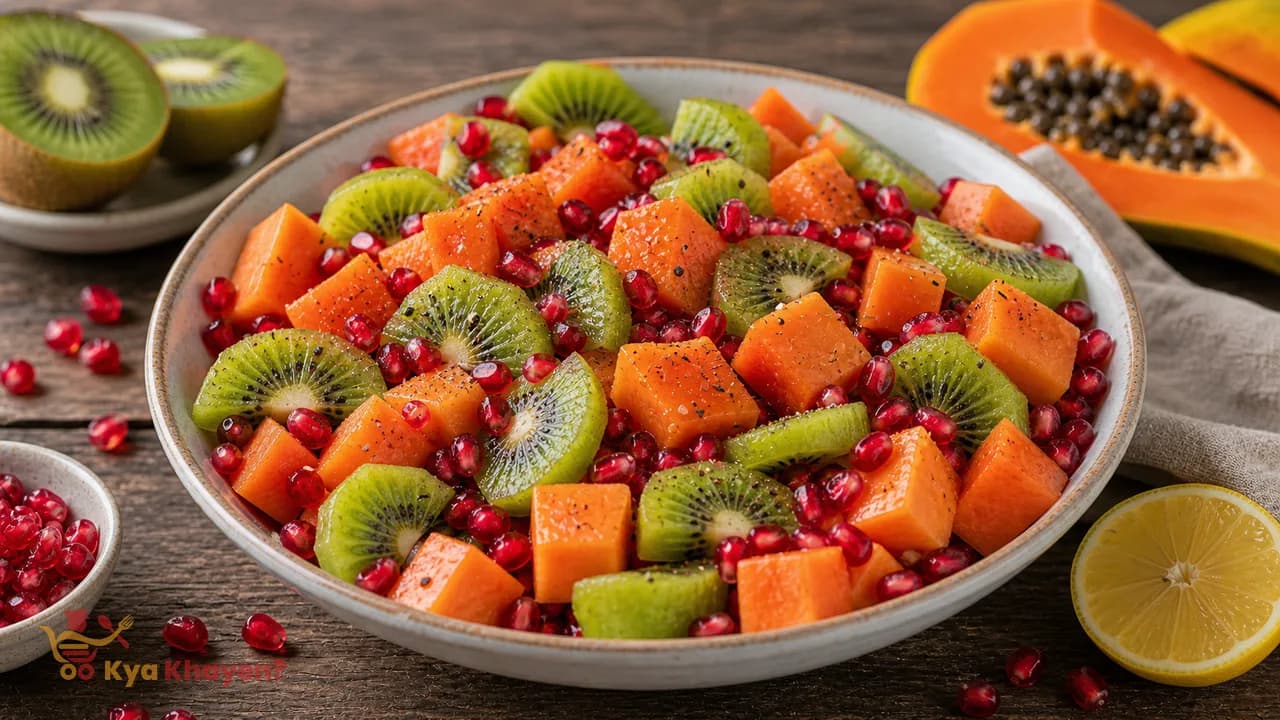 Fruit Salad (Add Kiwi, Papaya and Pomegranate)
