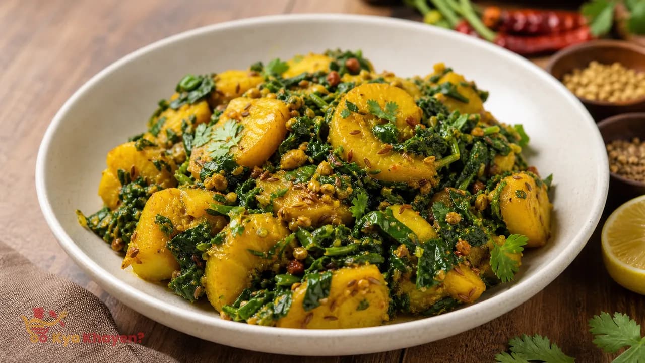 Besan Bhinda Nu Shaak (Gujarati Okra Curry)
