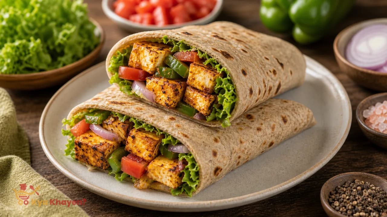 Paneer Tikka Wrap