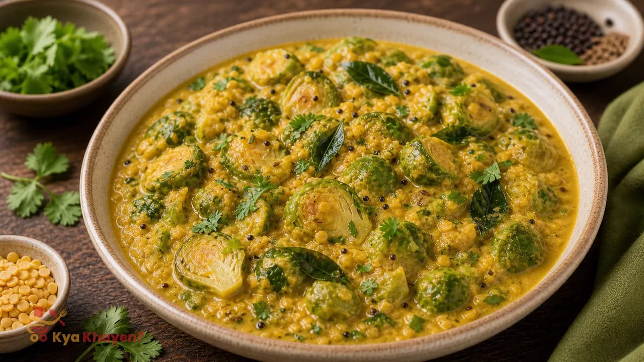 Brussels Sprouts Masala Kootu
