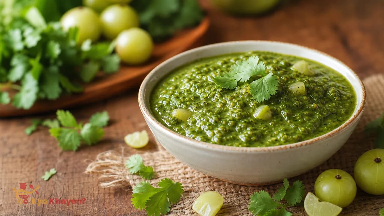 Amla Coriander Chutney