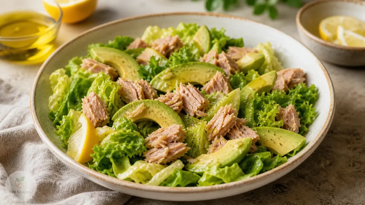 Fish & Avocado Salad