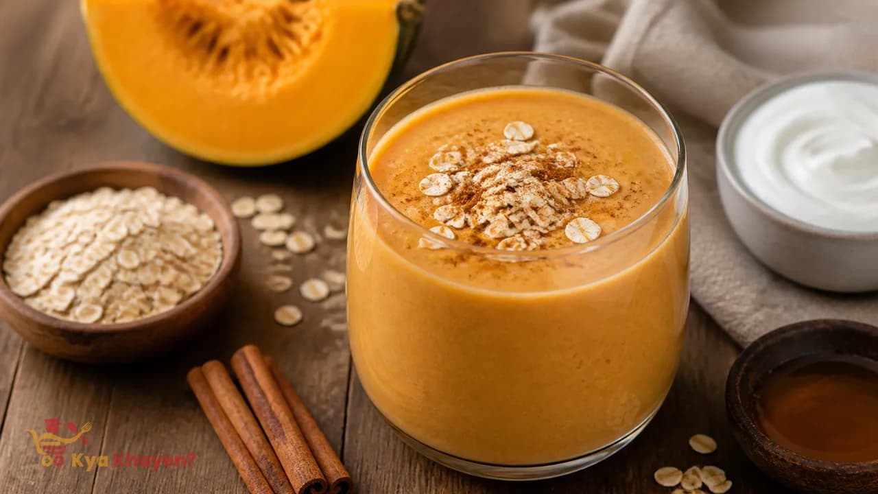 Oats-Pumpkin Smoothie
