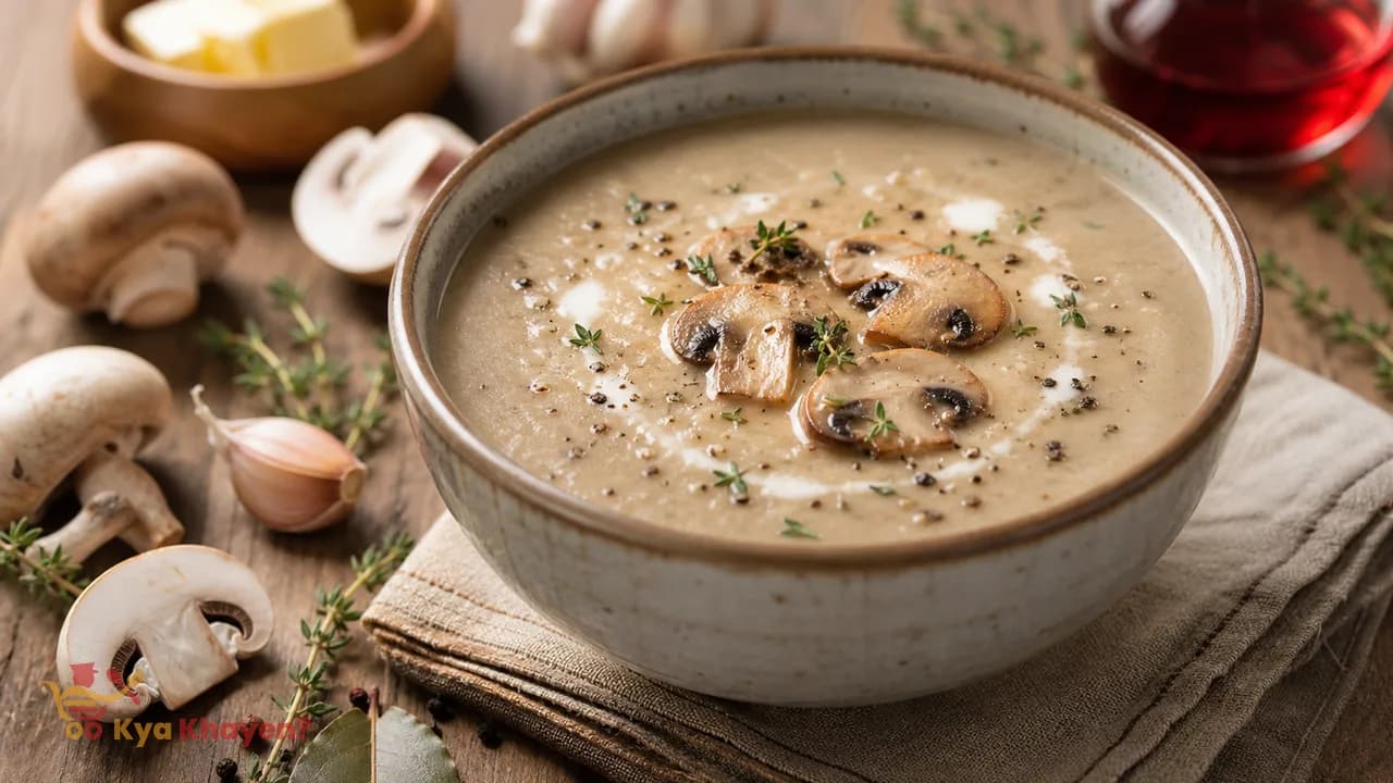 Chicken Cream of Mushroom Soup