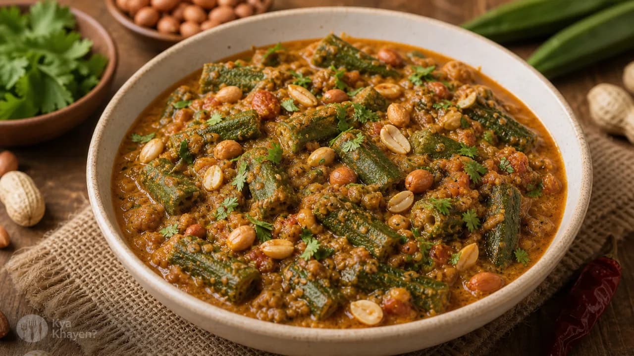 Okra Peanut Curry