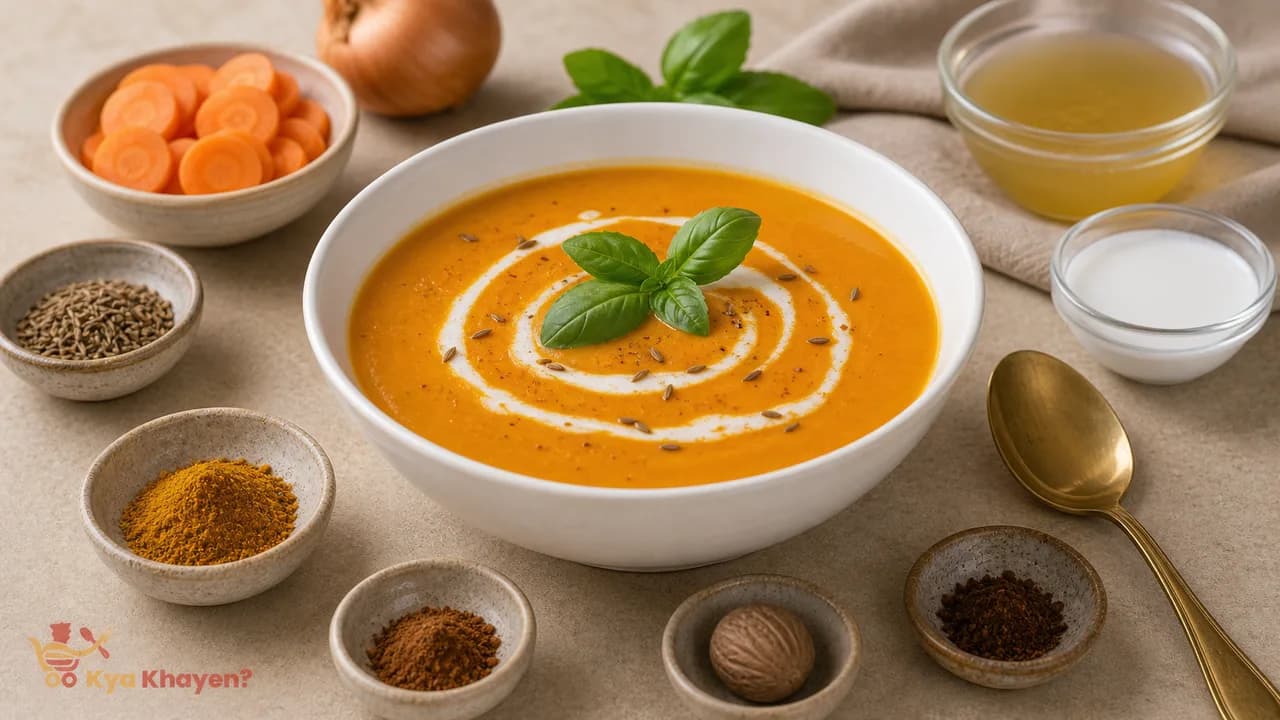 Basil-Carrot Soup