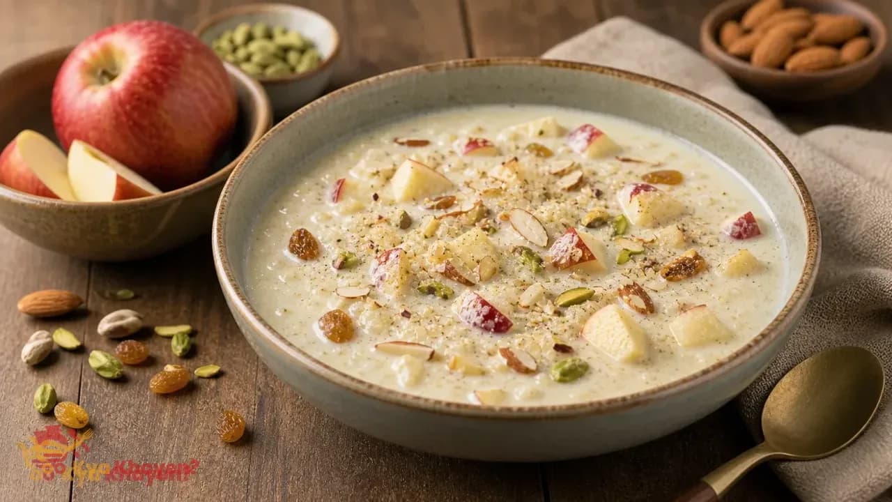 Lactose Free Apple Kheer