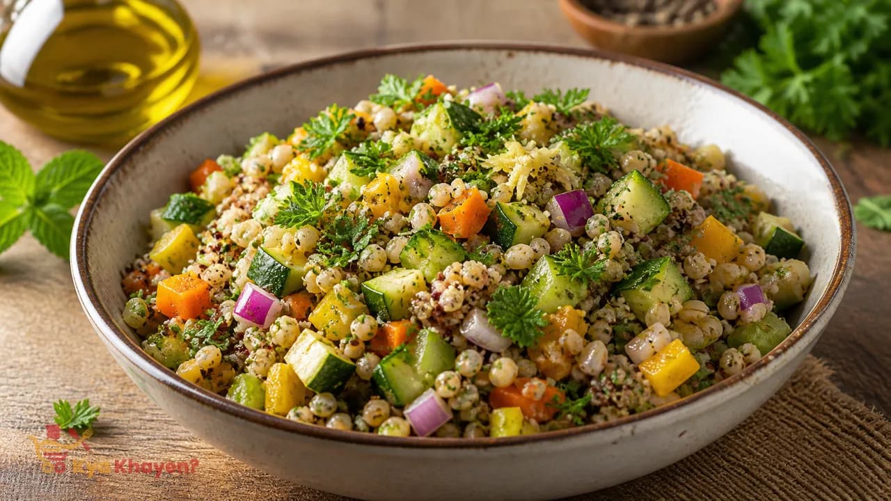 Barley Khichadi with Bengal Gram Dal