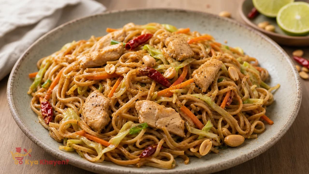 Whole Wheat Chicken Noodles