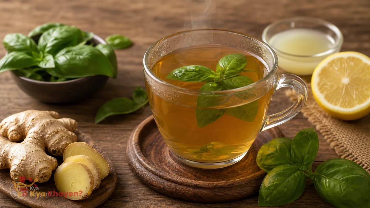 Ginger Basil Tea
