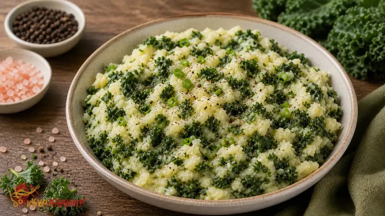 Mashed Potato with Kale