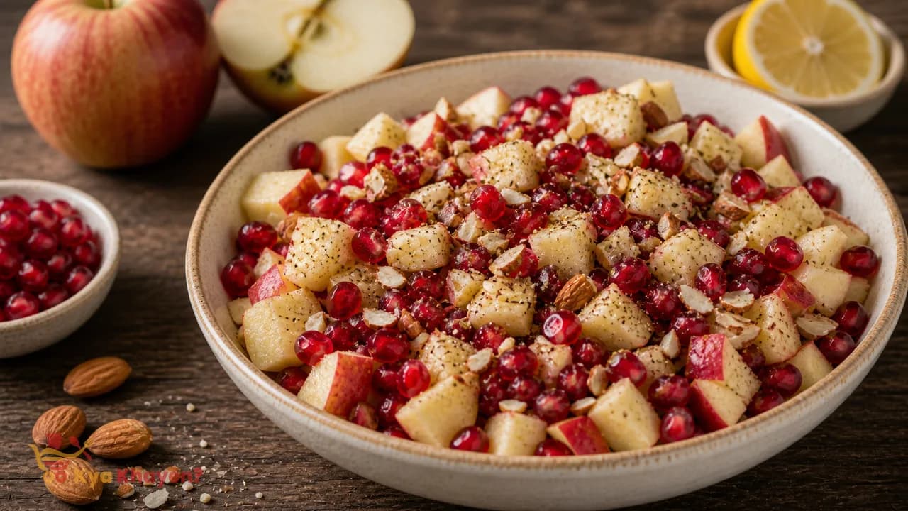 Fruit Chaat (Papaya, Apple, Cherries)