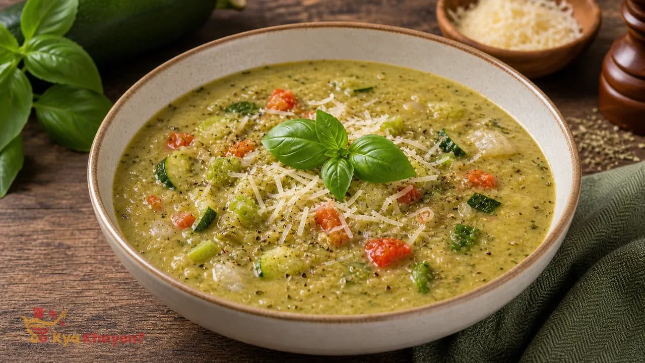 Broccoli Soup with Zucchini