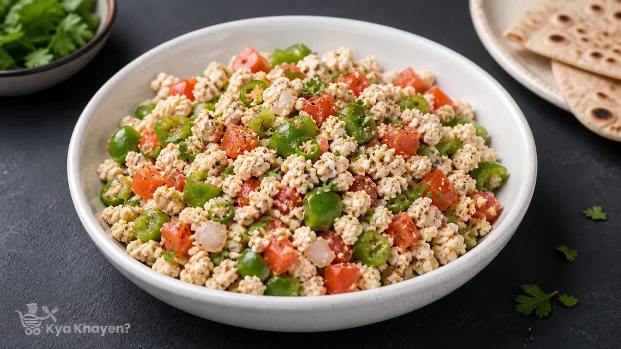 2 Egg Whites Bhurji (Add Tomato, Capsicum, Onions)