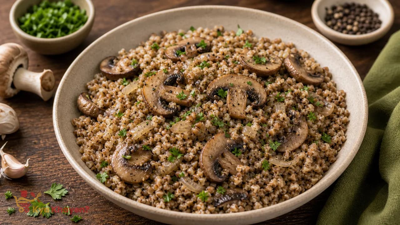 Buckwheat with Mushrooms