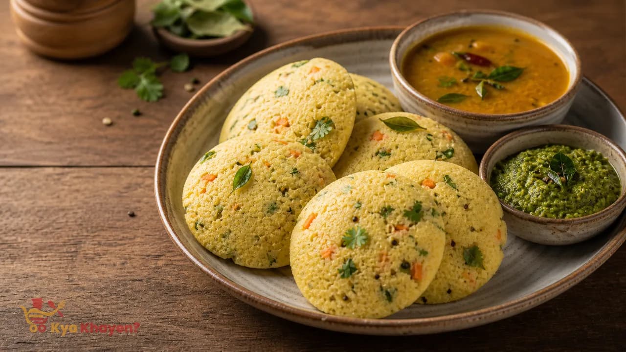 Veg Moong Dal Idli