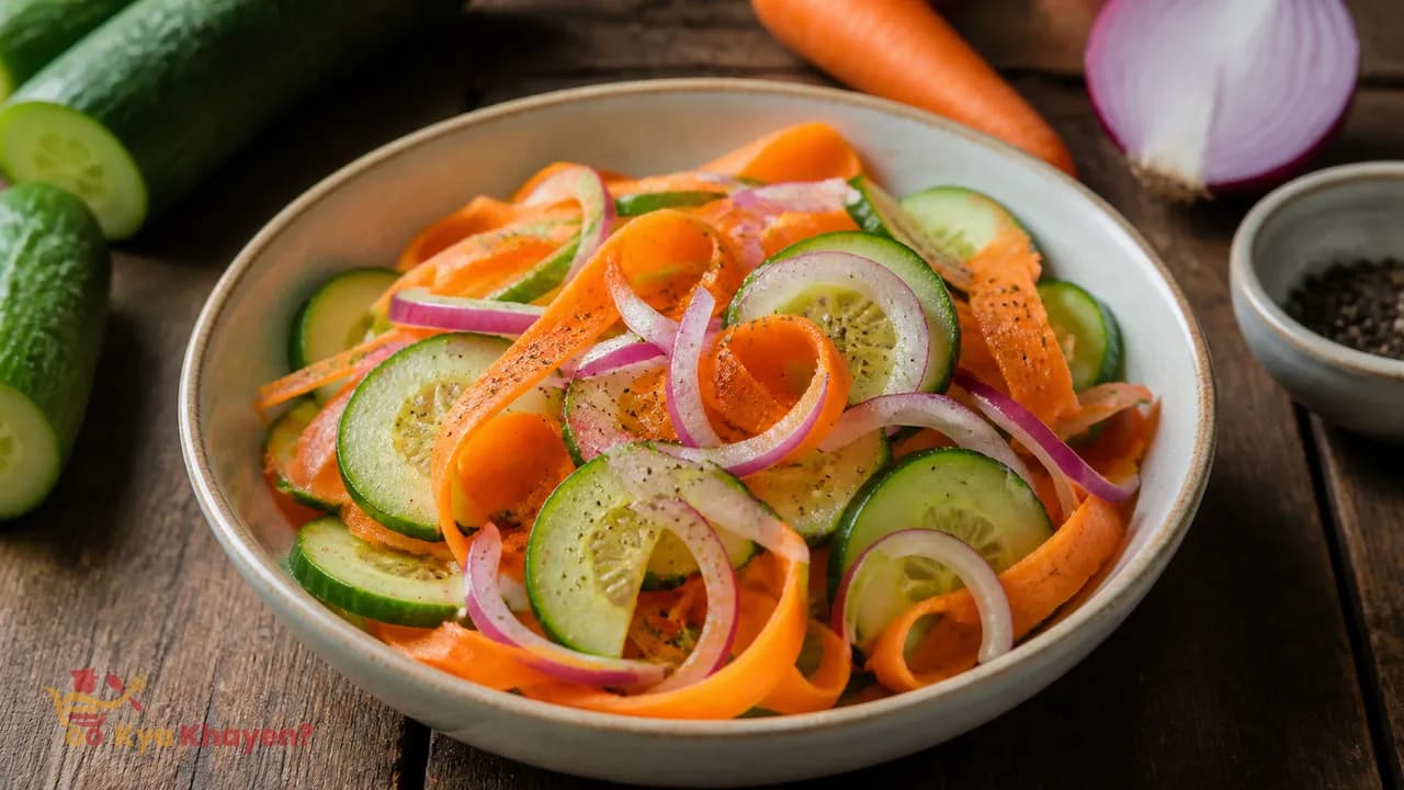 Cucumber Carrot Salad