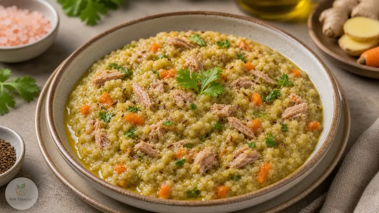 Tuna (Fish) Millet Khichdi