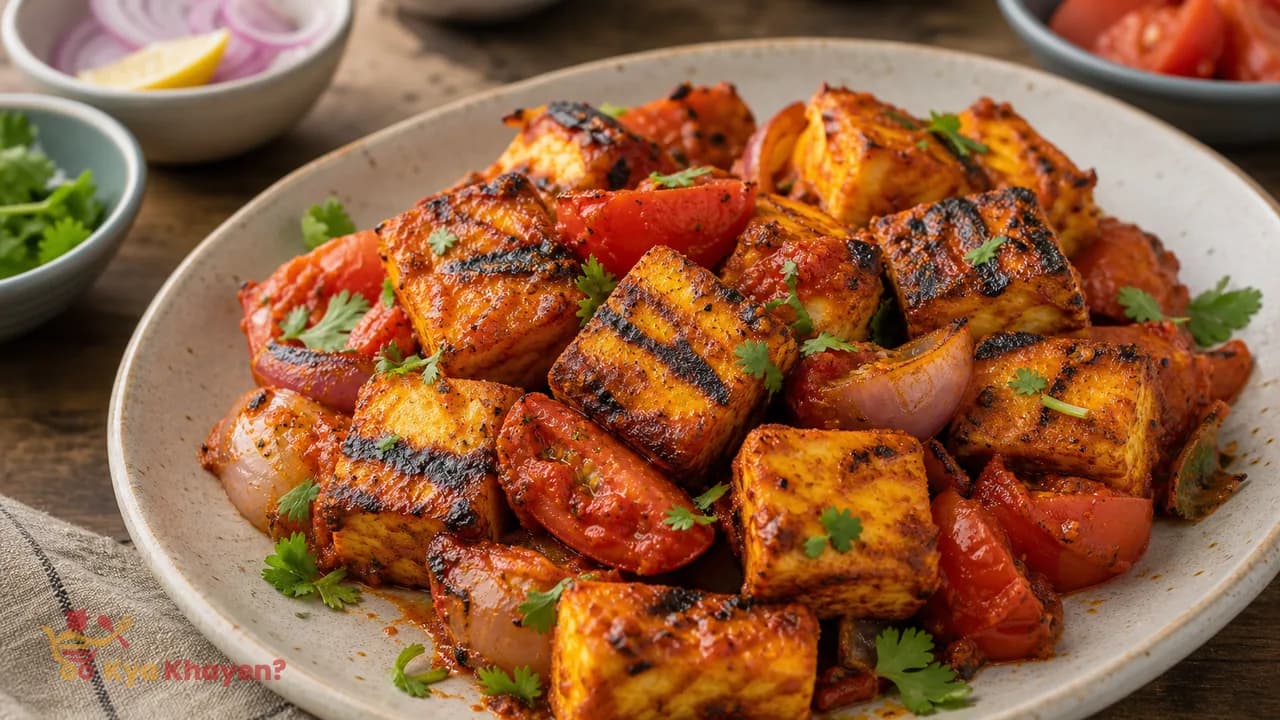 Tomato Spiced Grilled Paneer