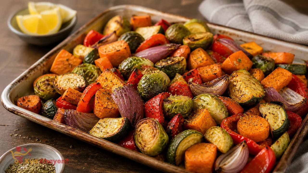 Roasted Vegetables with Sweet Potatoes