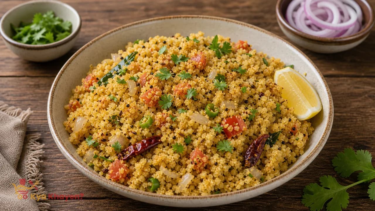 Soya Granules Upma