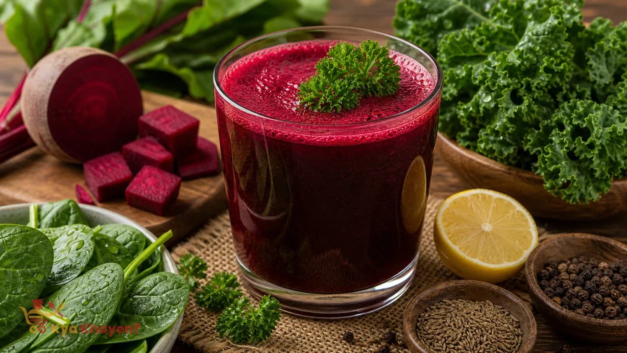 Vegetable Juice (Add Beetroot, Spinach, Kale and Parsley)