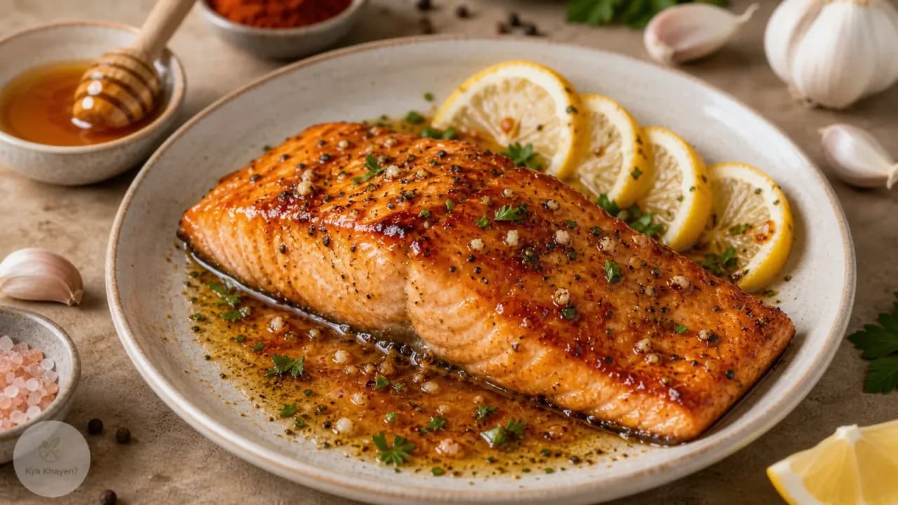 Honey Glazed Salmon