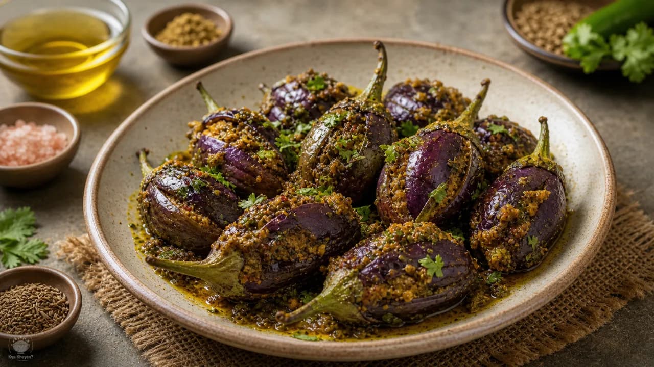Stuffed Brinjals