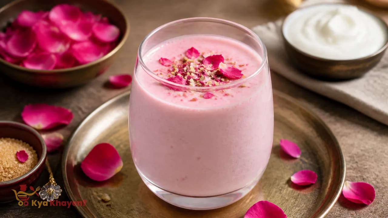 Rose-Yogurt Shake