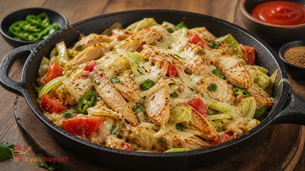 Keto Cheesy Chicken Cabbage