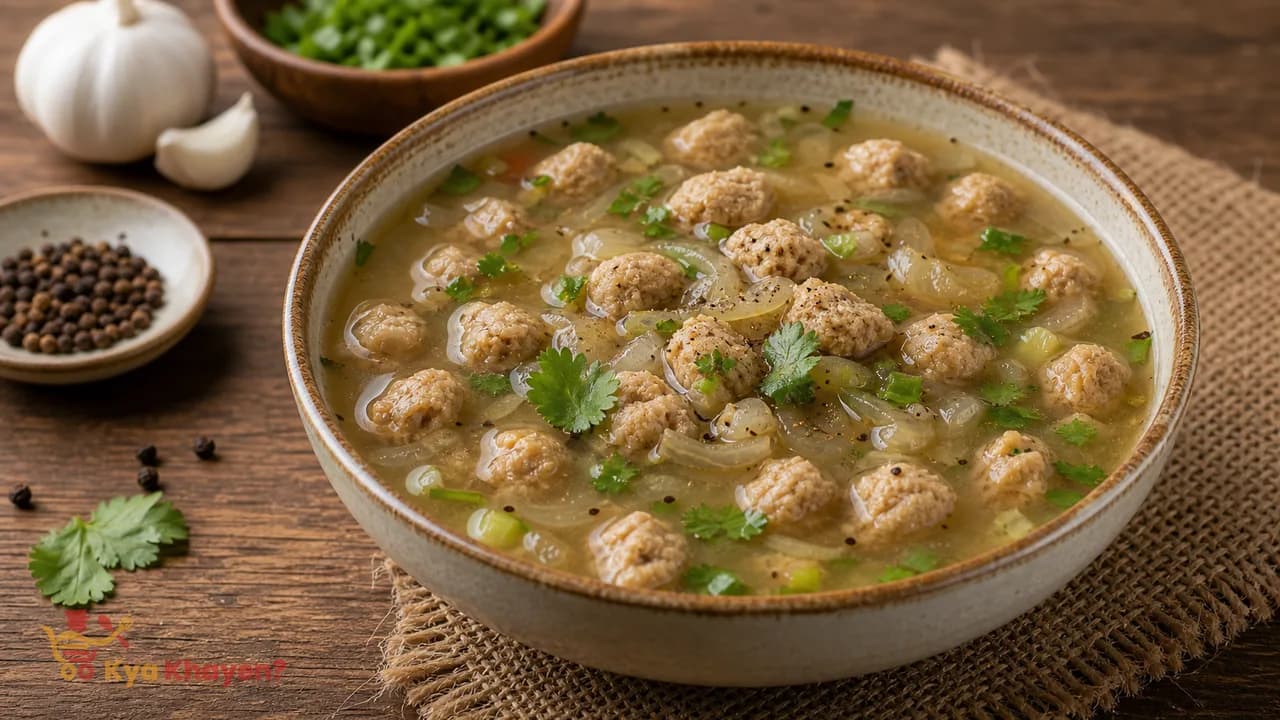 Soy Granules Soup