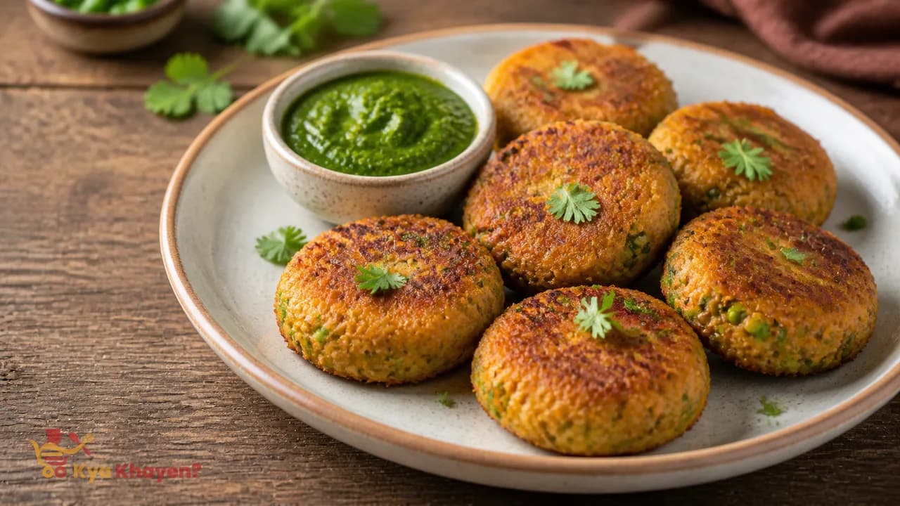 Sweet Potato, Peas Cutlets