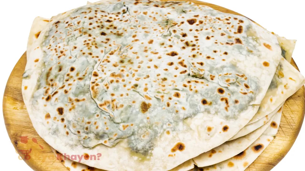 Ajwain and Gobhi Stuffed Oat Bran Chapati (30% Oat Bran, 70% Wheat Flour)