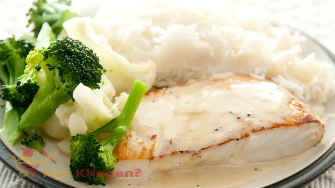 Dump-And-Bake Italian Fish with Broccoli and Rice